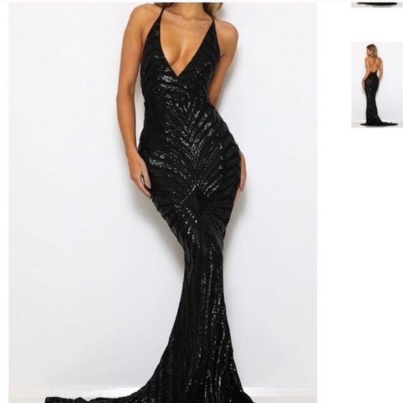 Abyss By Abby Dresses & Skirts - Black dress. train is altered. Price negotiable